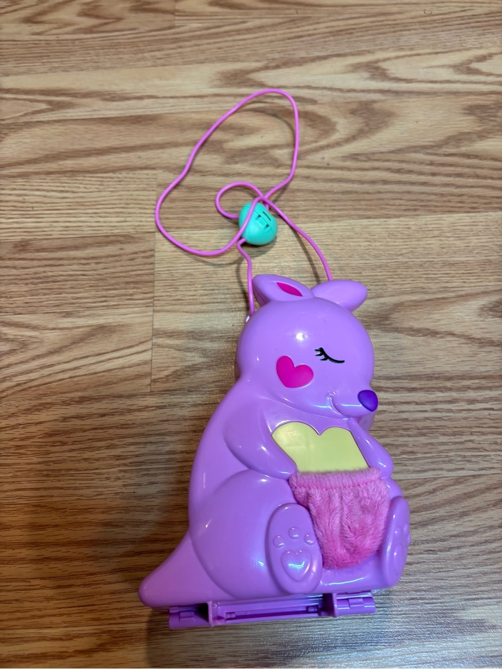 POLLY POCKET Mama & Joey Kangaroo 2 In 1 Purse & Playset dolls & accessories